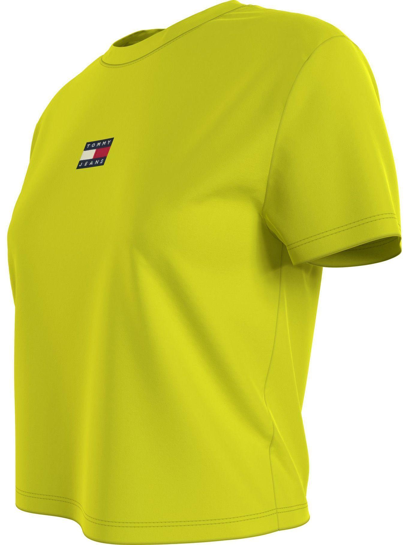 Polera Center Badge Amarillo Tommy Jeans M2-3