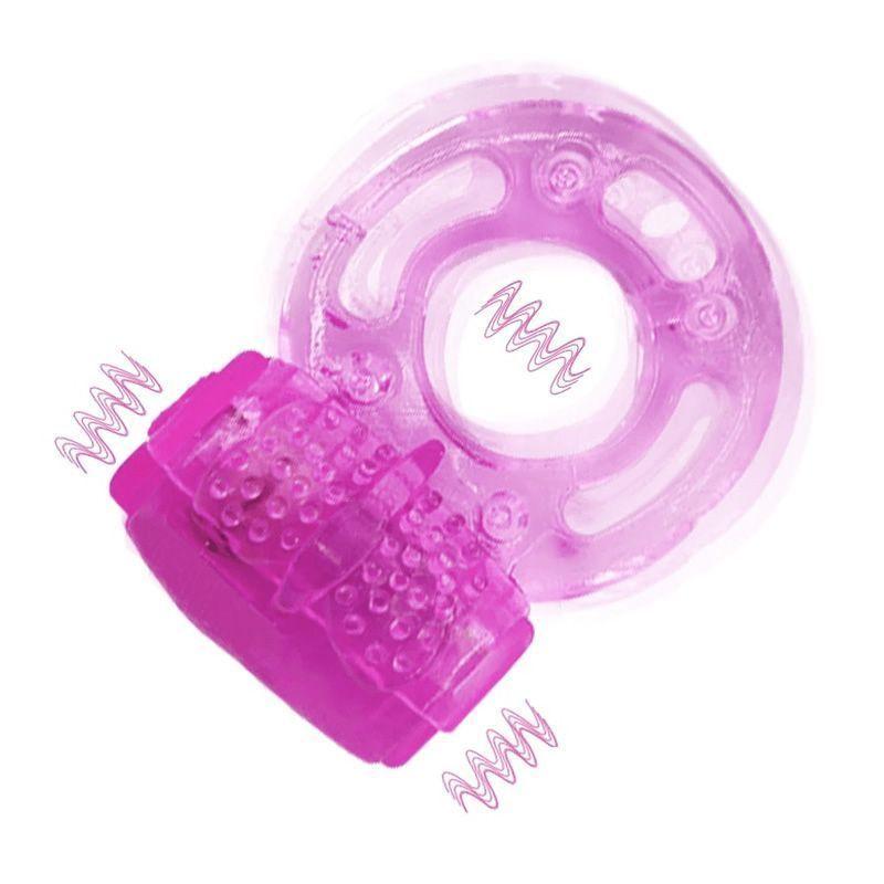 Condones Olo 1 Latex Natural con Anillo Vibrador-0