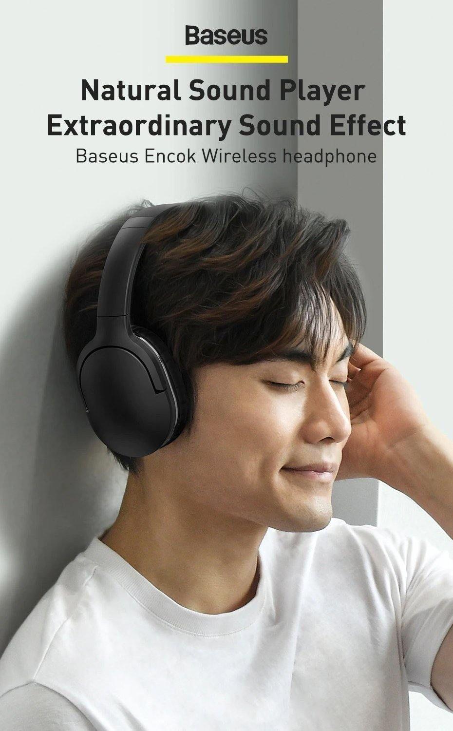 Audifonos Bluetooth Encok D02 Pro Sonido Power Baseus-1