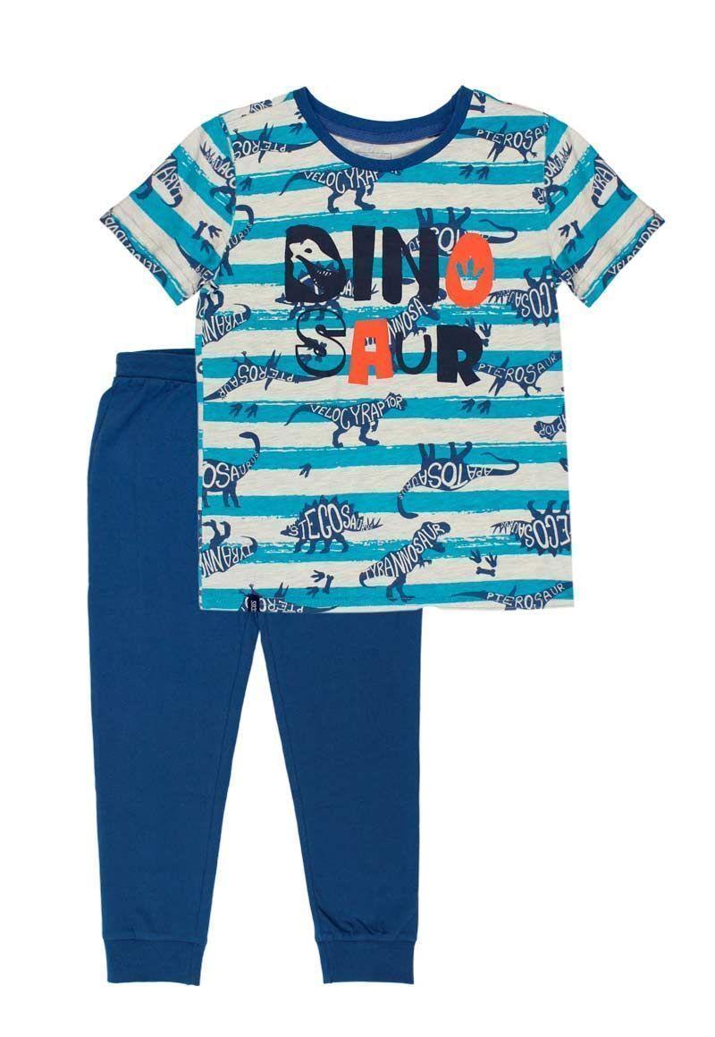 Pijama Kids Niño Dinosaur Ficcus-0