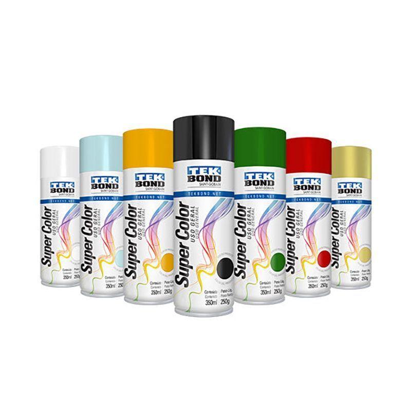 Pintura Aerosol Spray Uso General Rojo 350 Ml-3