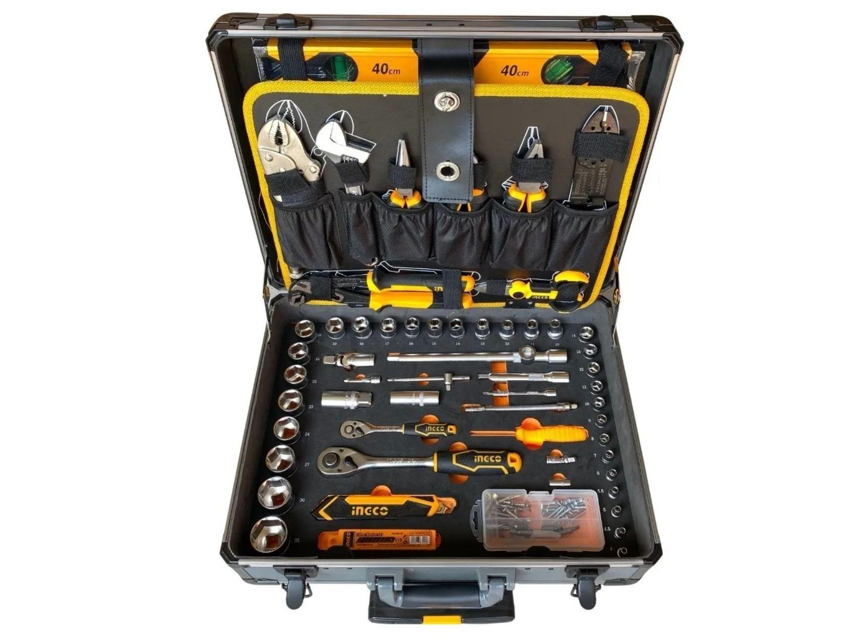 Caja Maleta De Herramientas Manuales Ingco 147 Ac -5