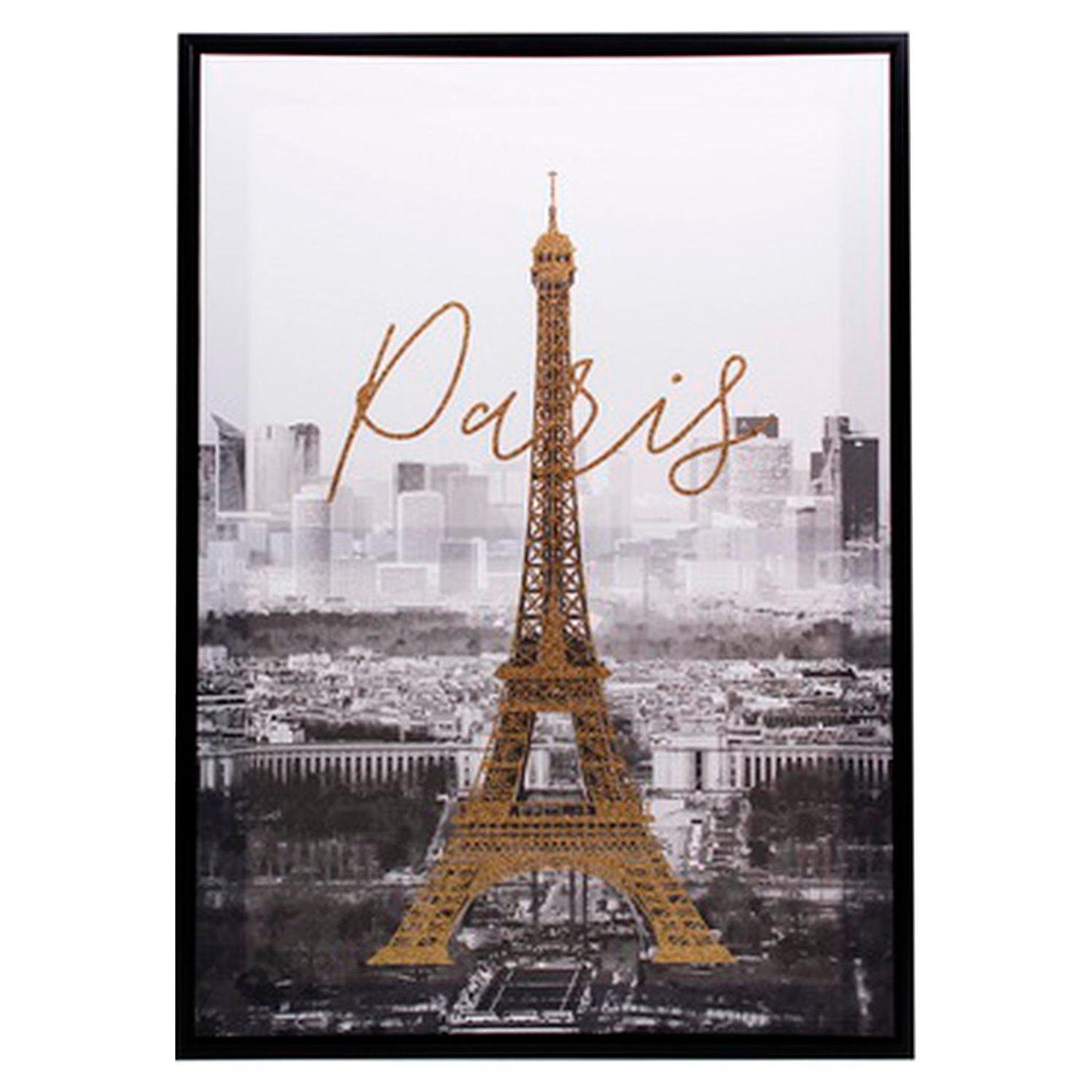 Cuadro Decorativo Eiffel Vintage 70x50-0