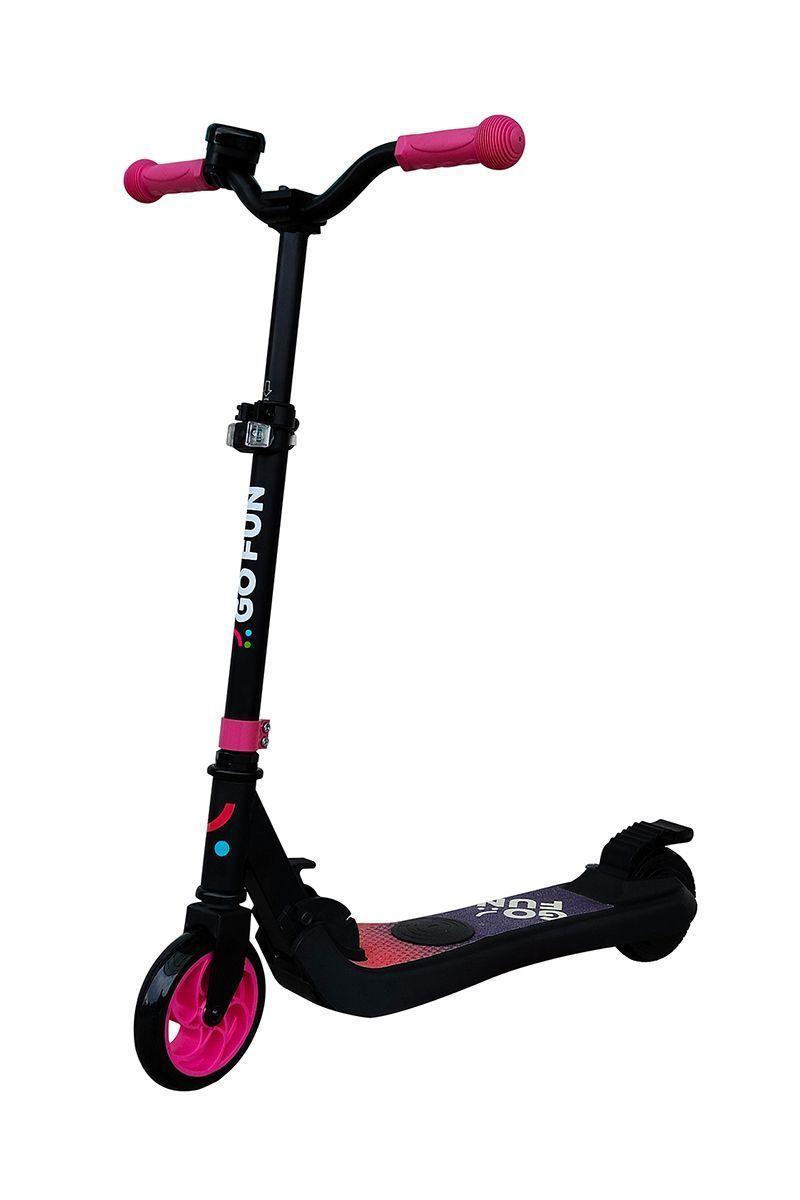 Scooter Eléctrico Plegable 10 Km/h Go Fun Rosa-0