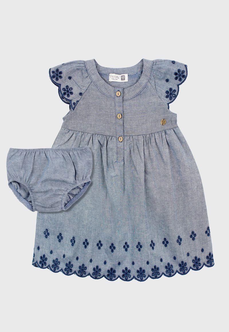 Vestido bebé niña craft 211-0