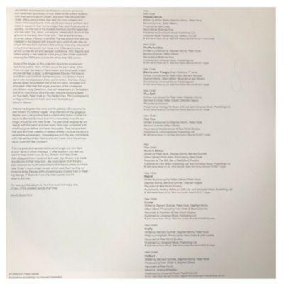 NEW ORDER JOY DIVISION - TOTAL GREATEST HITS 2LP-2