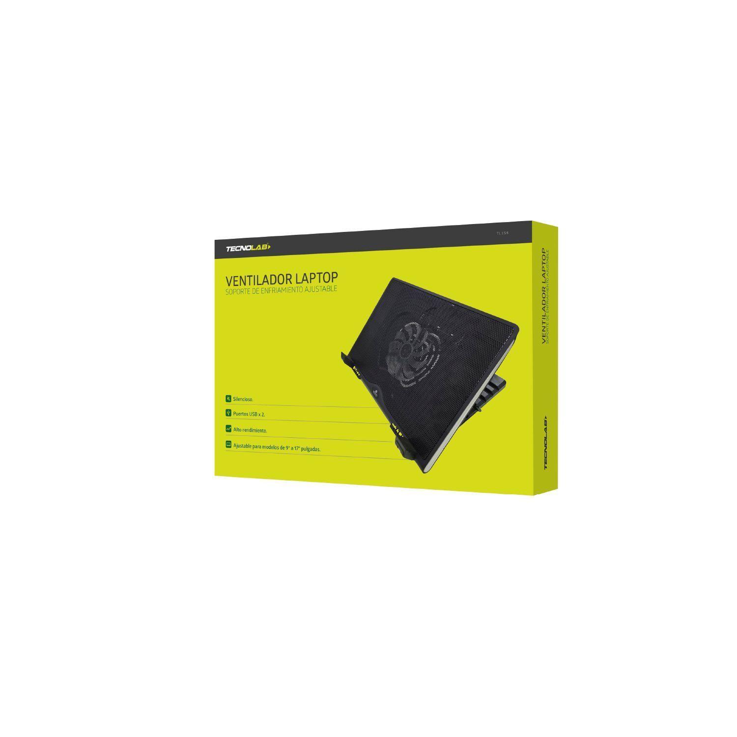 Base Ventilador Para Notebook 9 a 17 Pulgadas Tecnolab-3