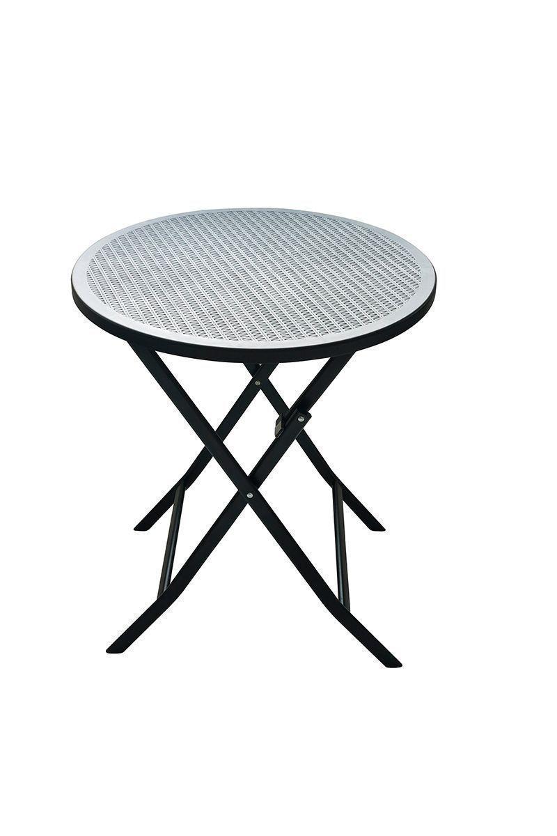 Set de terraza 5 piezas negro-4