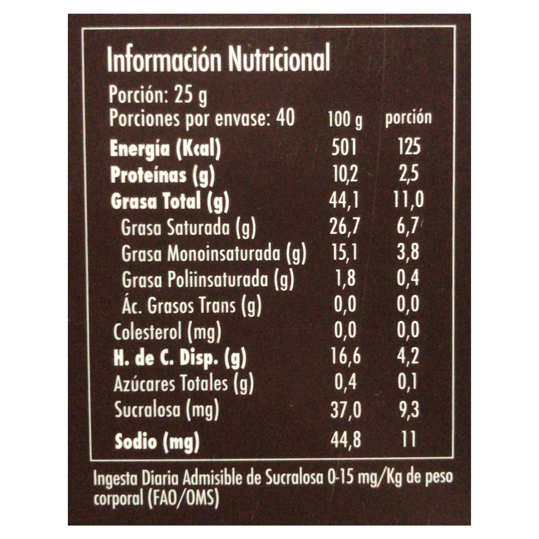 Chocolate Bitter 85% Cacao Sin Azúcar Neucober 200 Kg-2