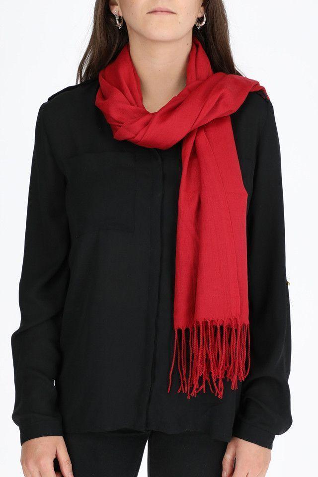 Pañuelo Liso Passion Rojo Humana-2