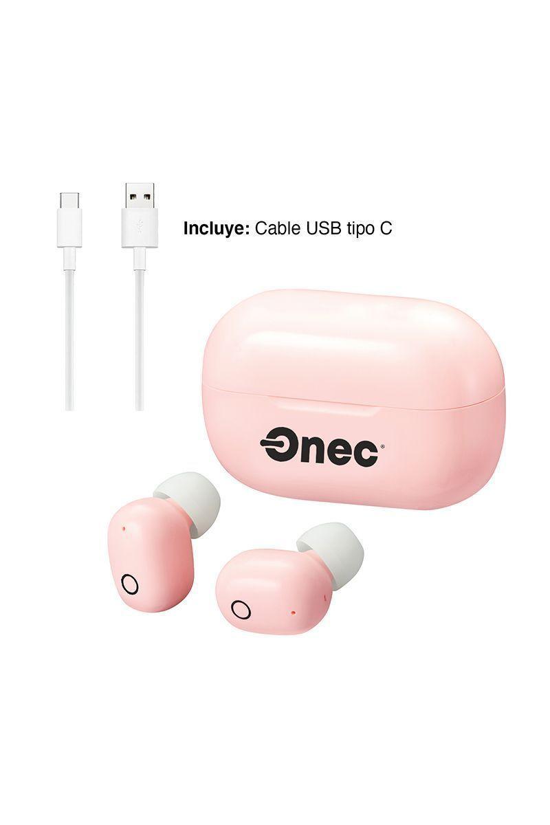 Audífonos Earbuds Reisen Lite Travel In-ear Rosa-5