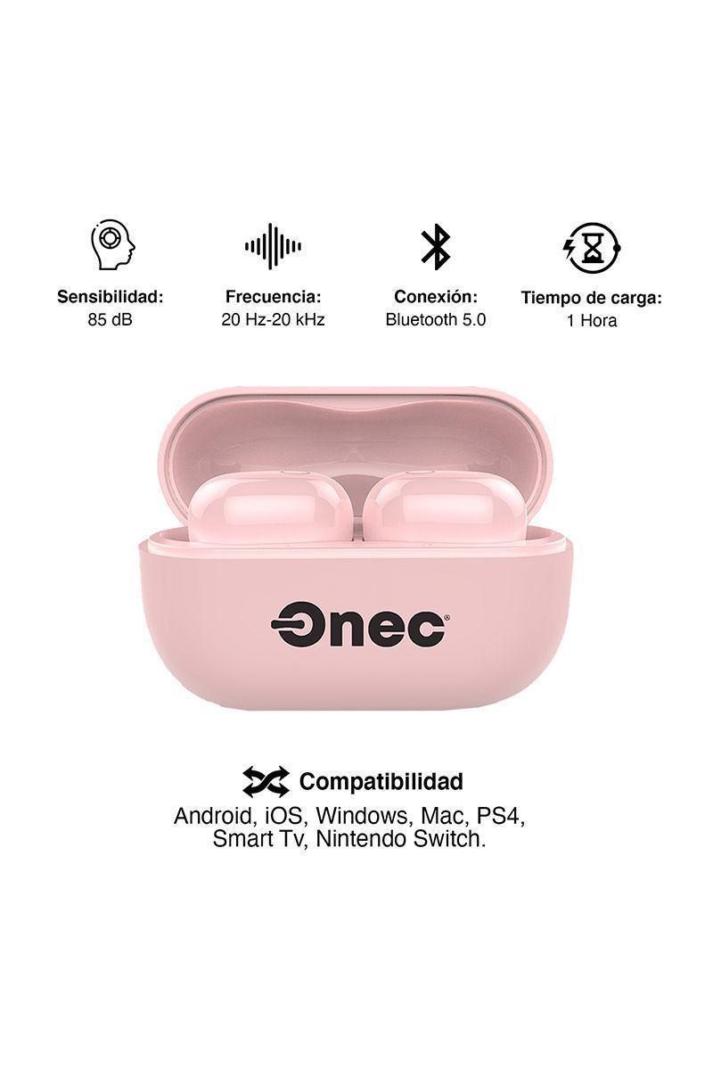 Audífonos Earbuds Reisen Lite Travel In-ear Rosa-2
