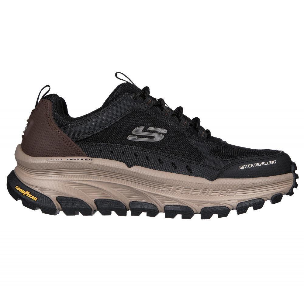 Zapatilla Hombre D'Lux Trekker Negro Skechers-4