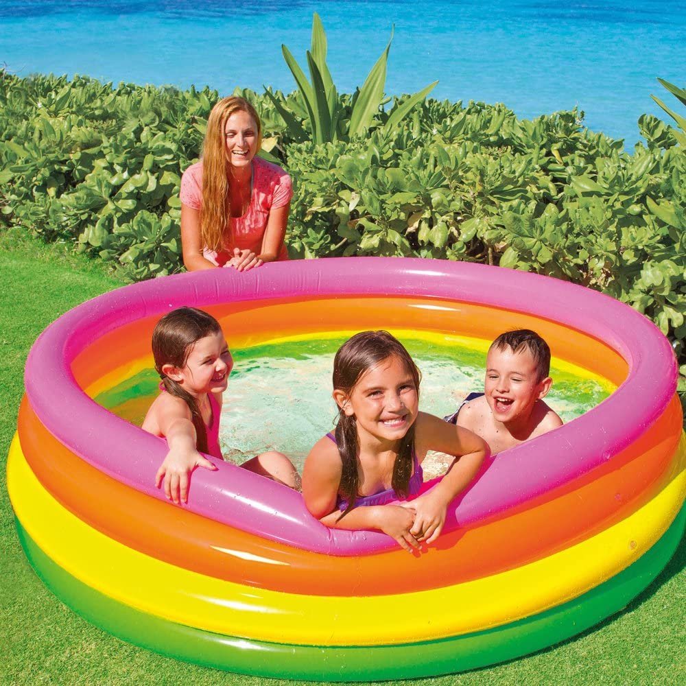 Piscina Bebé Inflable Sunset Glow 168x46 Cm-2