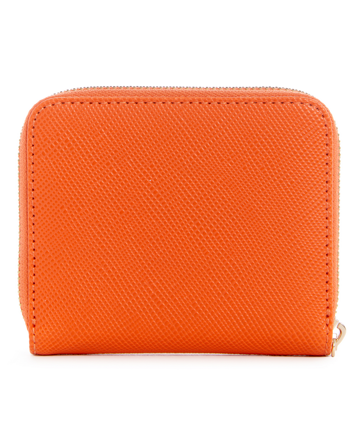 Billetera Guess Eco Ivy Slg Small Zip Around Ora Naranjo-1