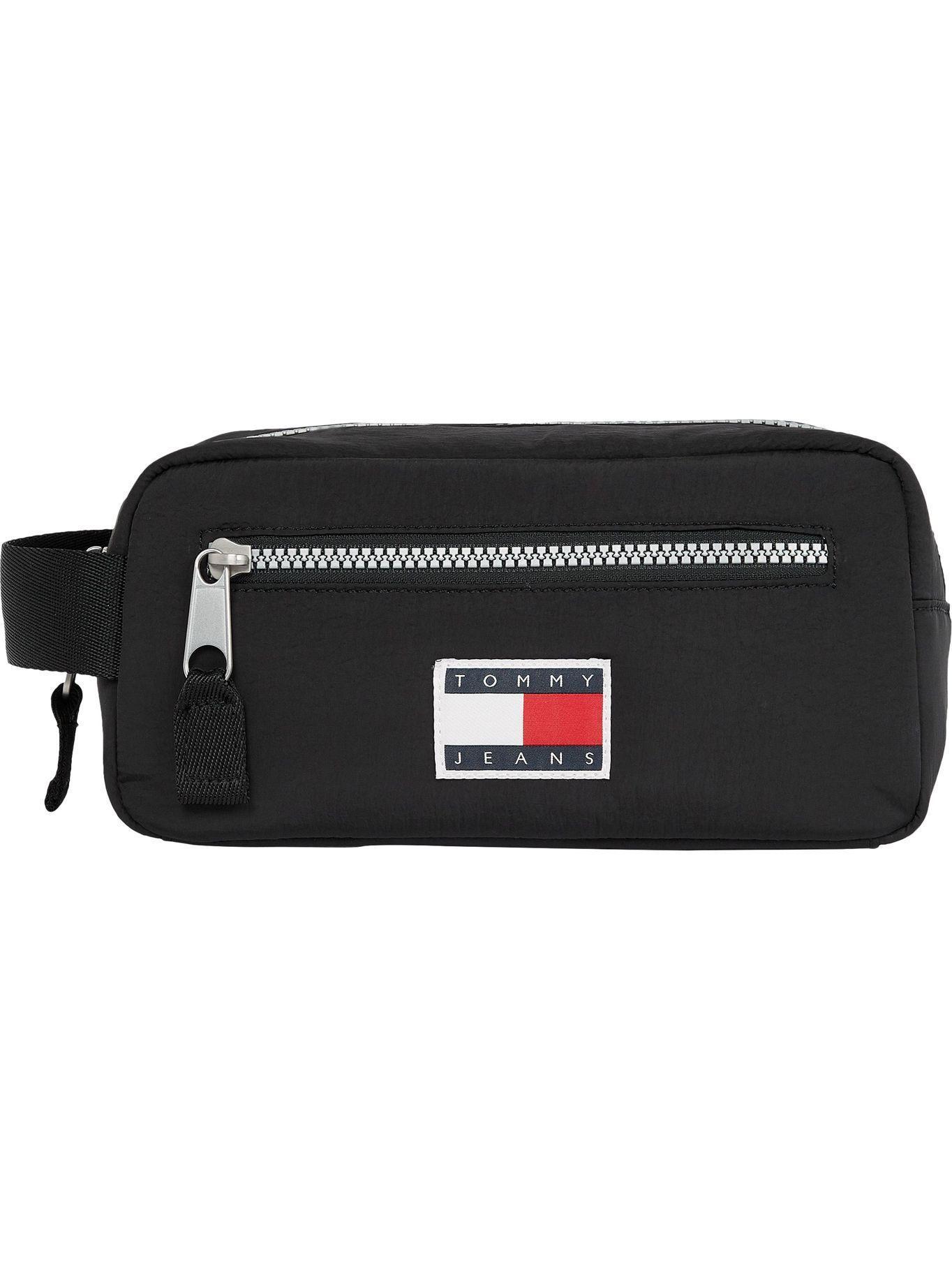 Neceser Essential Con Parche Y Logo Negro Tommy Hilfiger-0