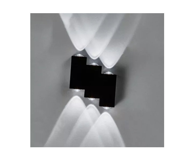 Aplique Lampara Muro Led Luz Interior Exterior -2