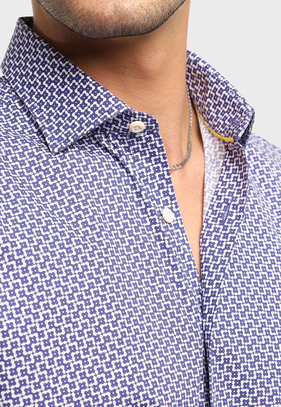 Camisa Casual Mini Print Arrow-2