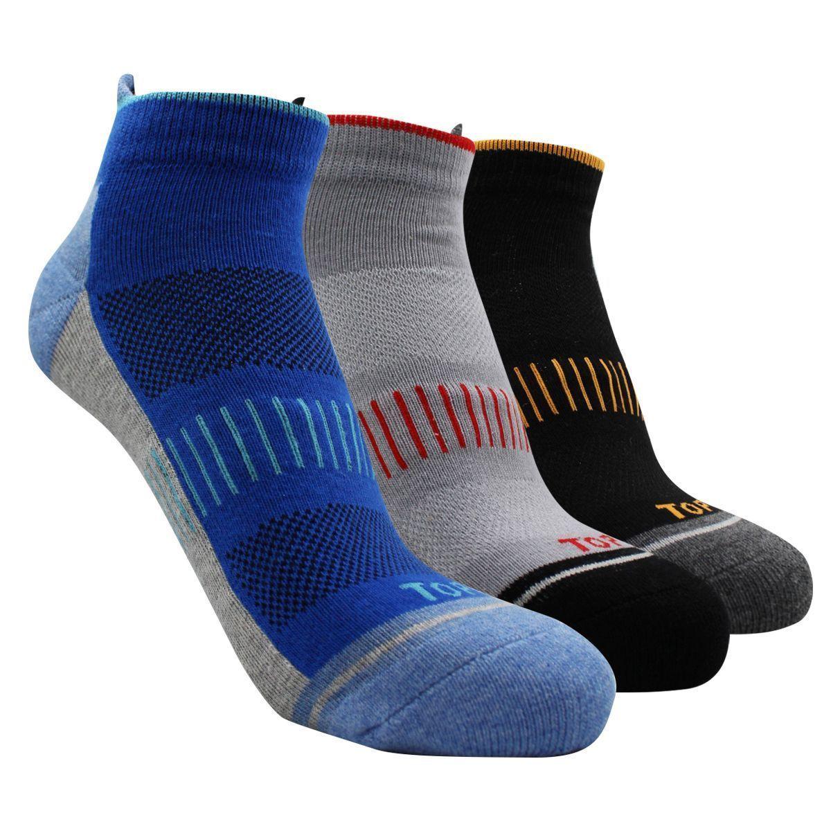 Calcetines Deportivos Tobilleros Pack 3 C7 Top-0