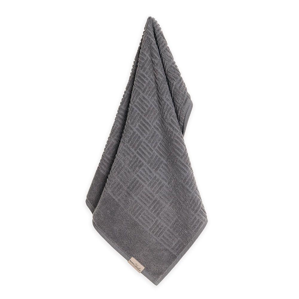 Toalla de mano Karsten Invicta 450gr 48 x 80 cm Gris-1