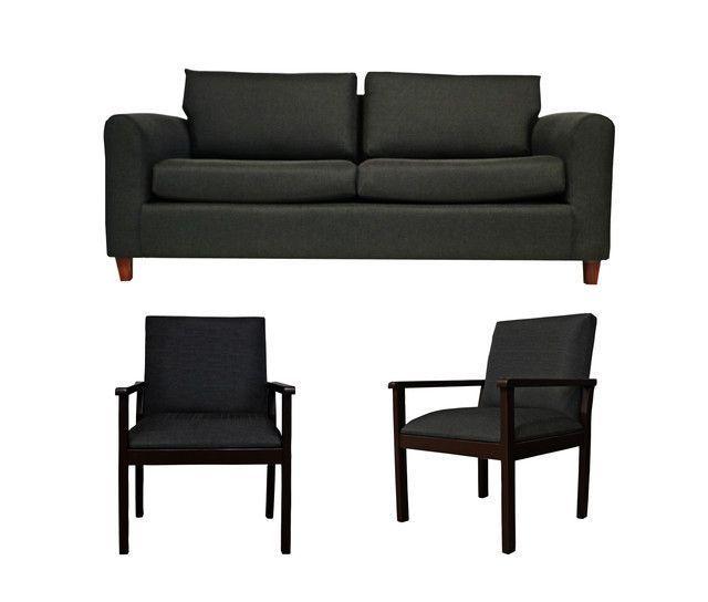 Living Delos 3-1-1 Tela Sitial Ceniza-0