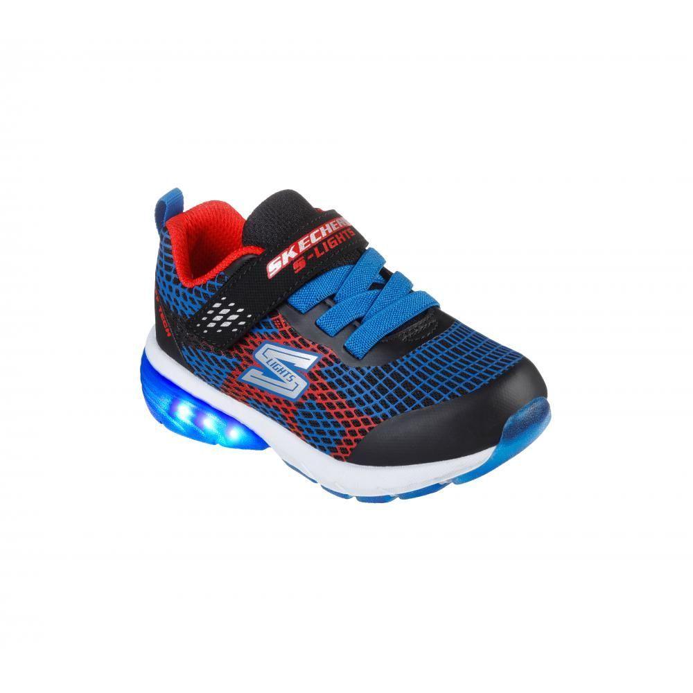 Zapatilla Niño Rapid Charge Negra Skechers-5