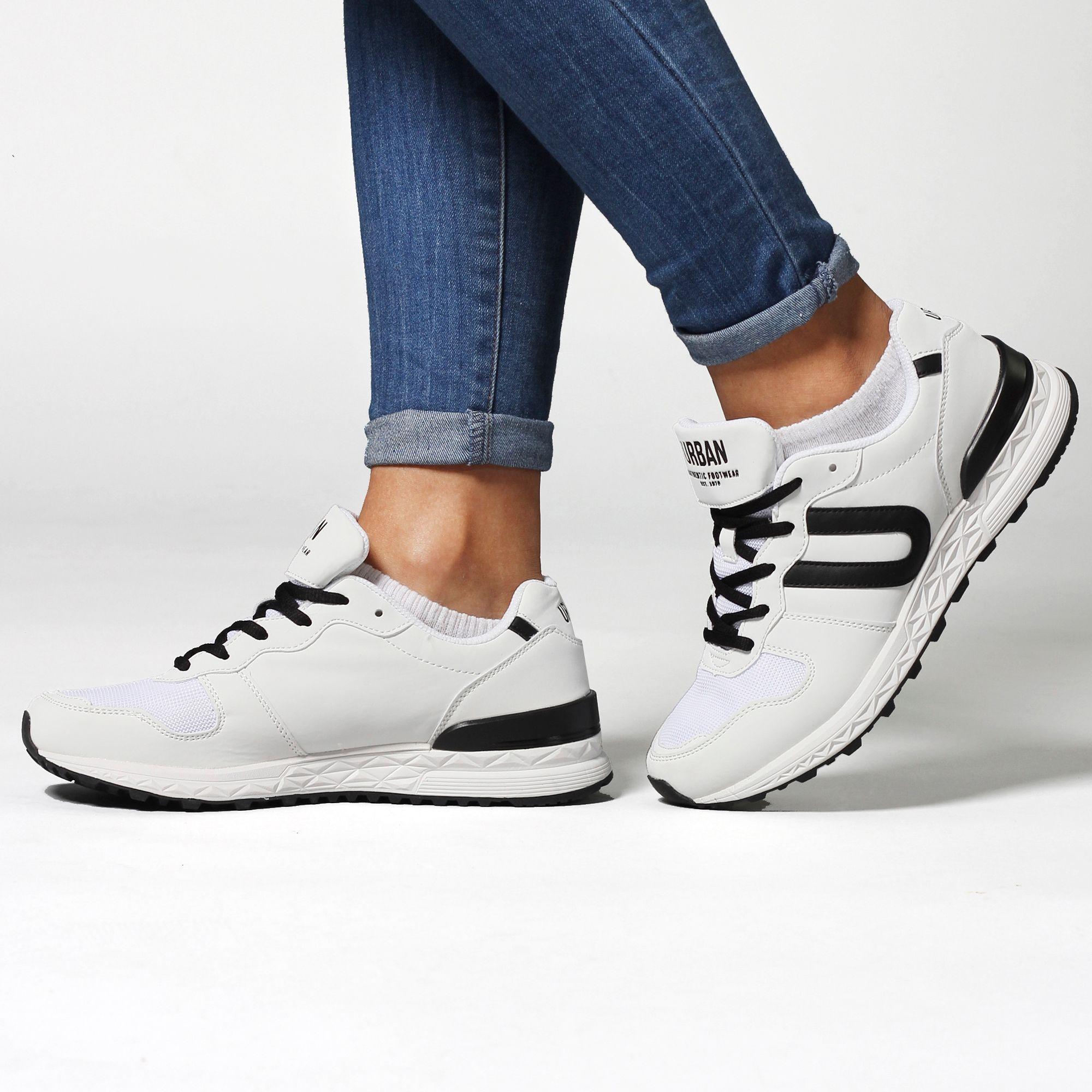 Zapatilla Urbana de mujer blanco-1