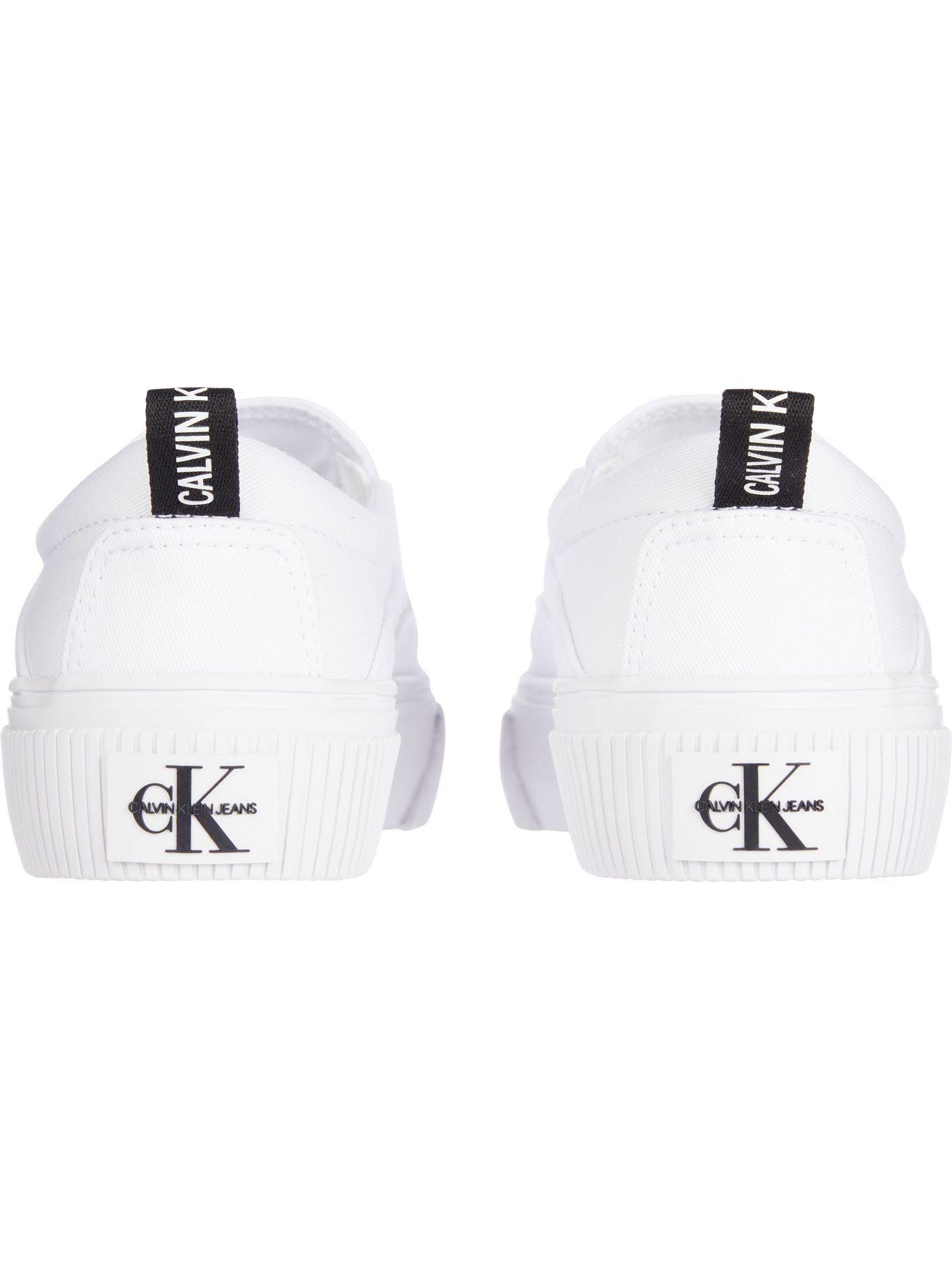 Zapatilla Slipon Blanco Calvin Klein-2
