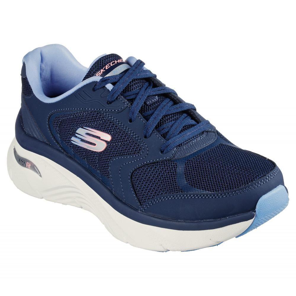 Zapatilla Mujer Arch Fit D'Lux Azul Skechers-0