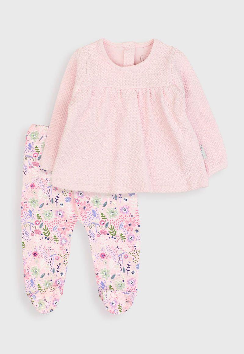 Conjunto newborn niña algodón cottage 118-0