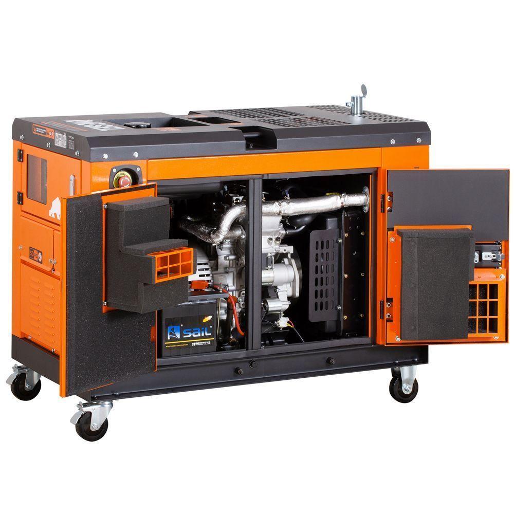 Generador Eléctrico Trif. Diesel 9.600W-3
