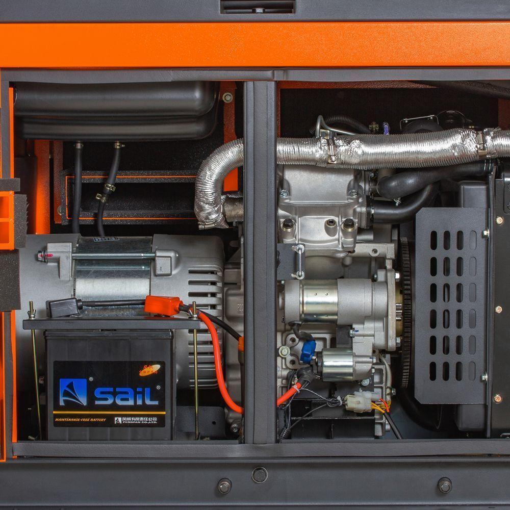 Generador Eléctrico Trif. Diesel 9.600W-4