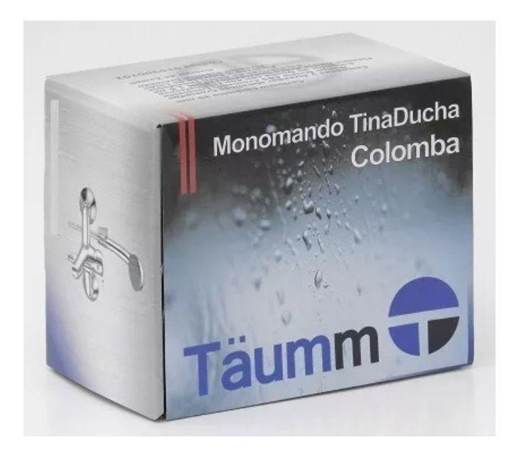 Llave Monomando Tina Ducha Colomba Taumm-1