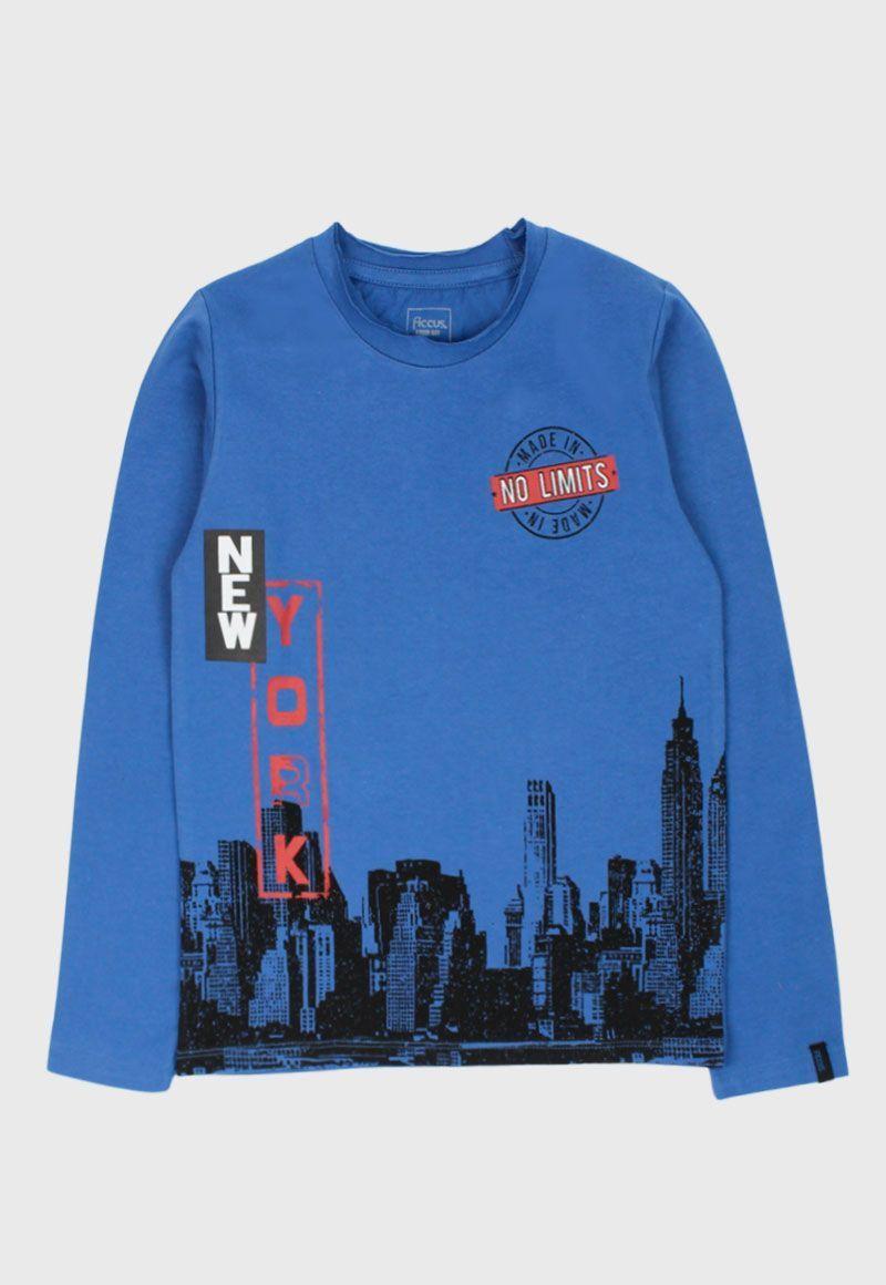 Polera Junior Niño Slub Downtown-0