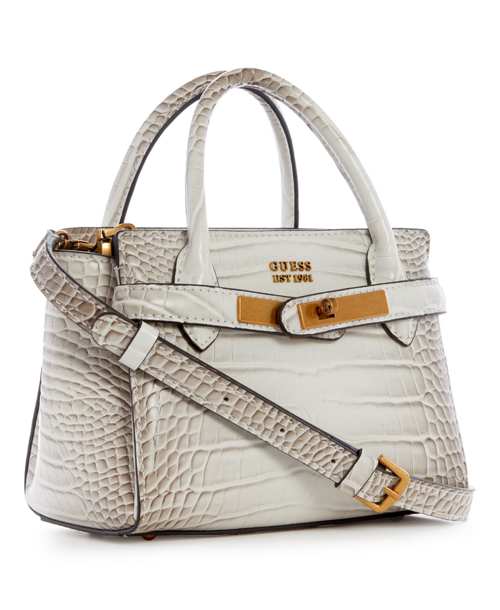 Mini Cartera Guess Enisa Mini Satchel Nat Crema-1