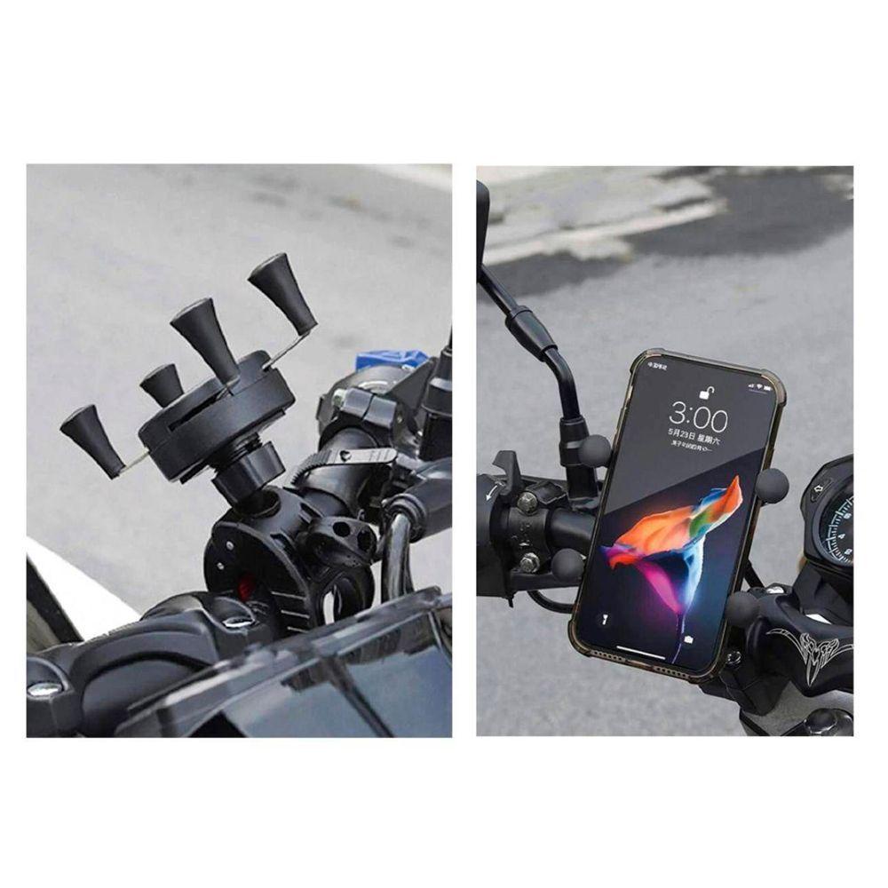 Soporte Universal De Celular Para Motocicleta Tipo Manilla-2