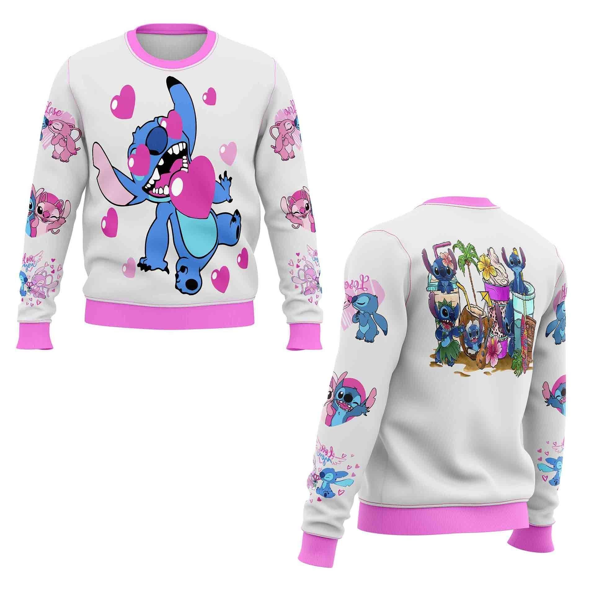 Polerón Juvenil Stitch & Angel D9-2