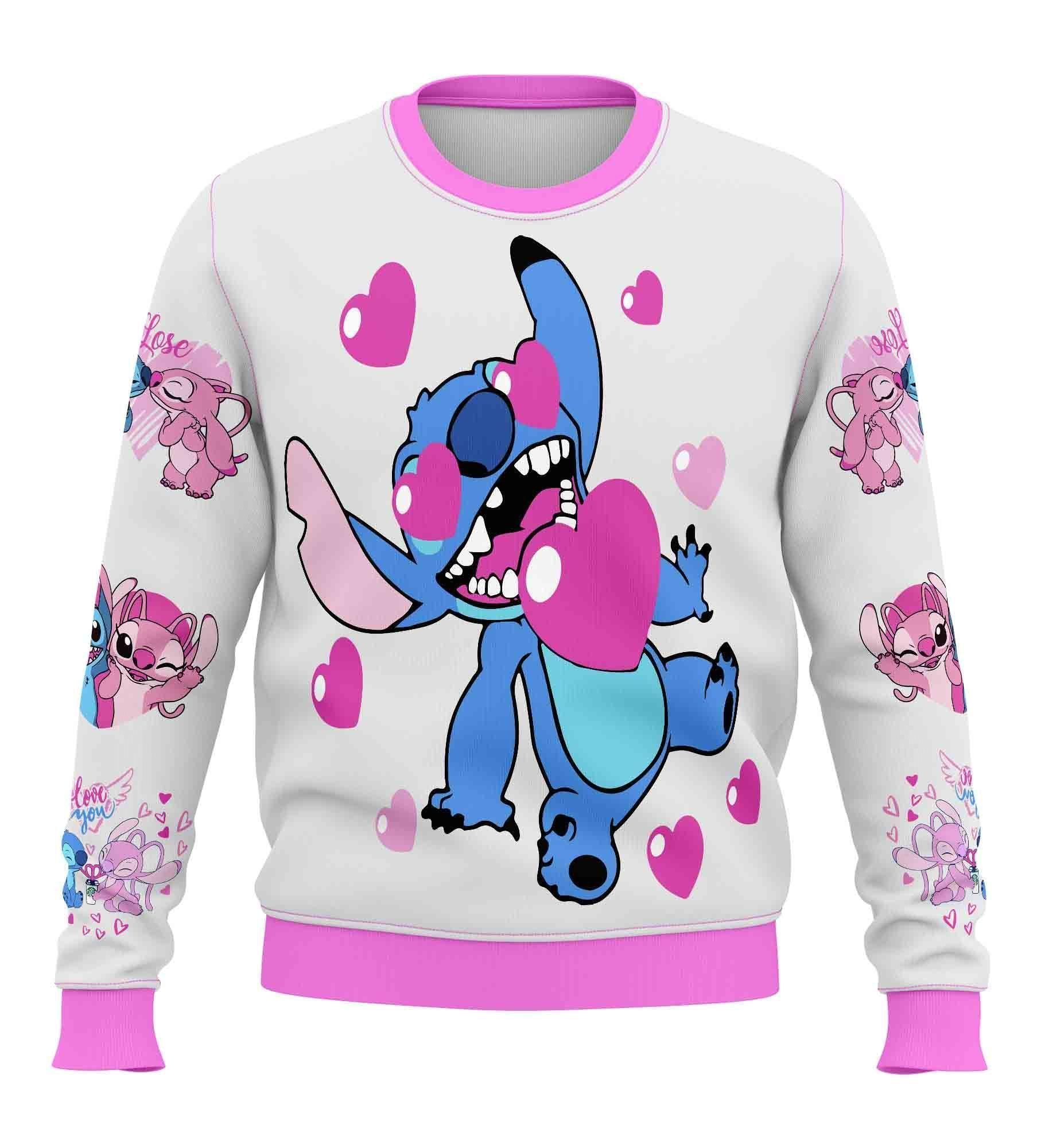 Polerón Juvenil Stitch & Angel D9-0