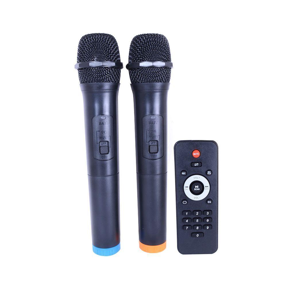 SISTEMA PORTABLE  2X15" 1.16MT C/2 MICROFONOS- COXX-4