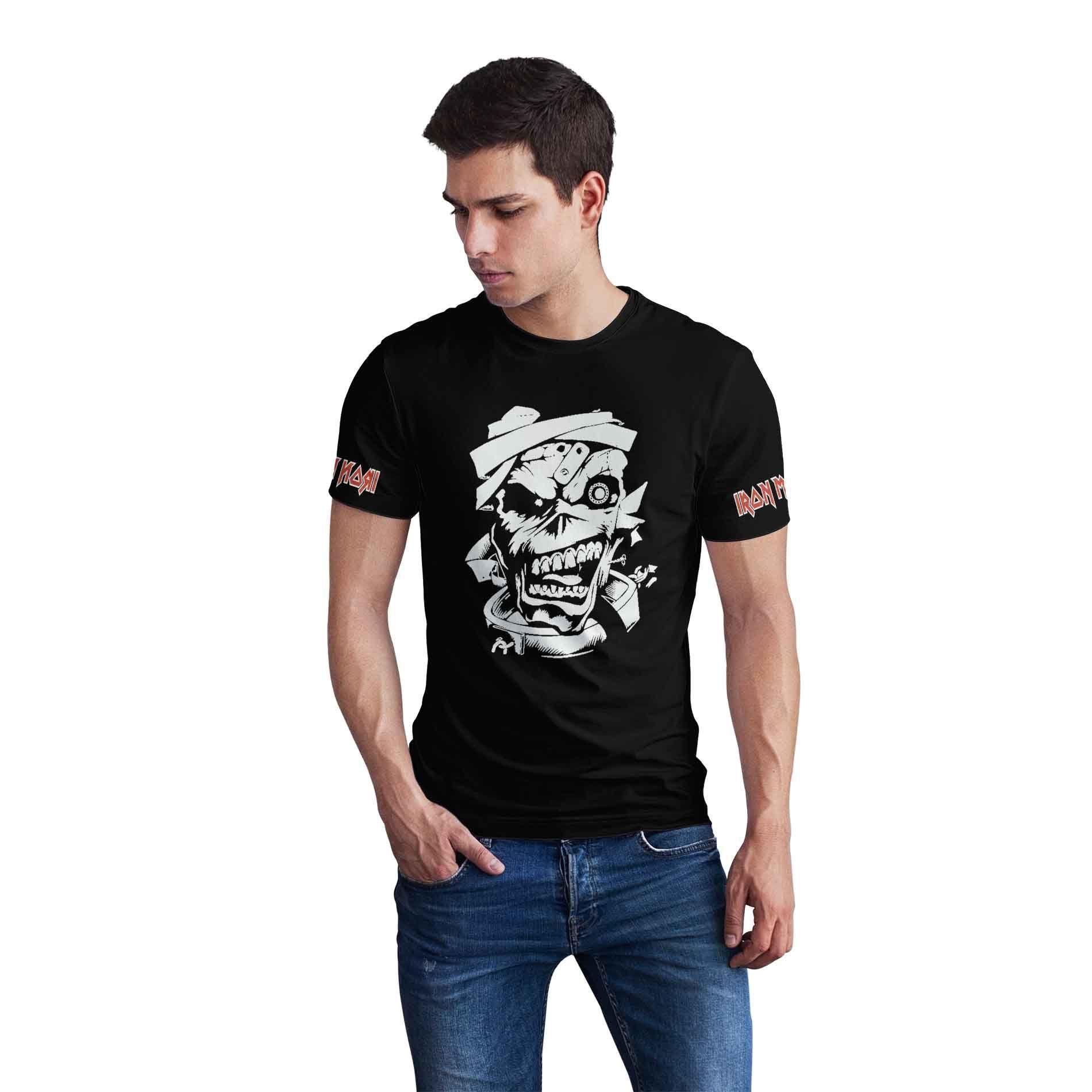 Polera Metalera Iron  Maiden D3-0