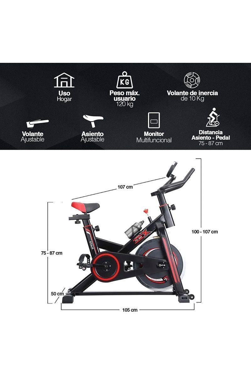 Pack Trotadora M201 + Spinning X Speed Blanco-2