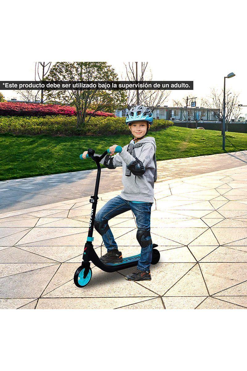 Scooter Eléctrico 12 Km/h Go Fun Celeste-1