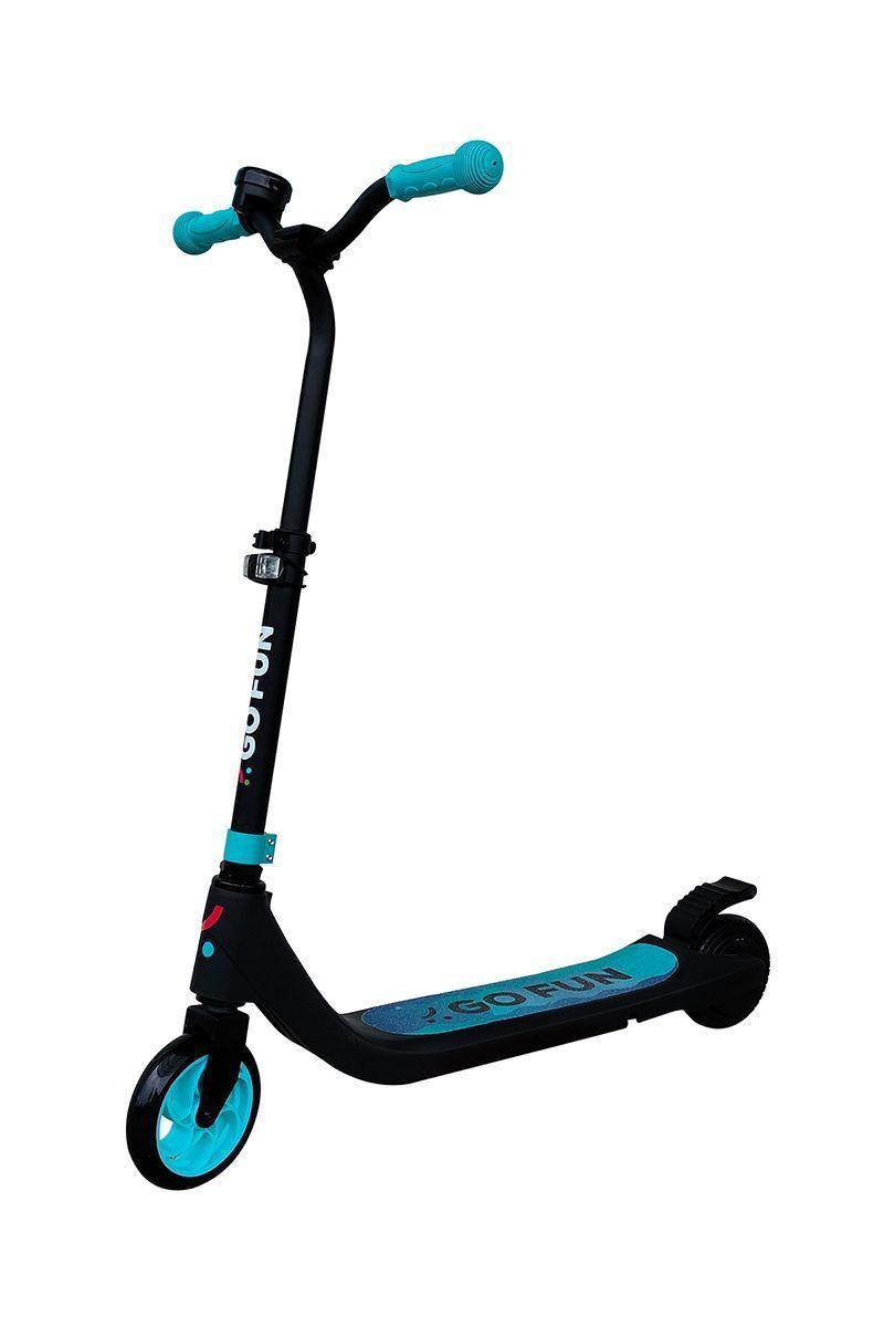 Scooter Eléctrico 12 Km/h Go Fun Celeste-0