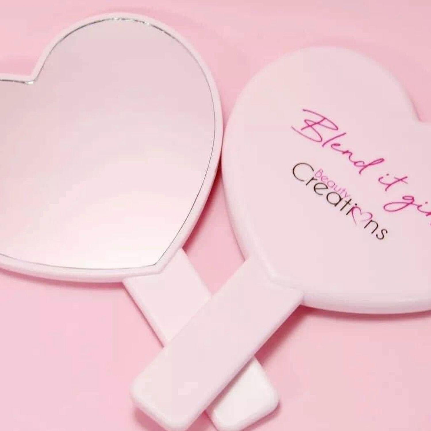 Espejo De Mano Corazón "Blend It Girl" Beauty Creations-3