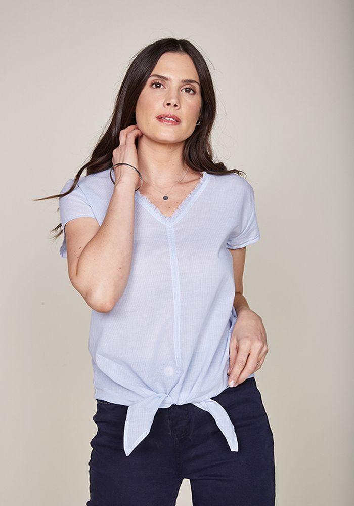 Blusa Petunia Celeste -1
