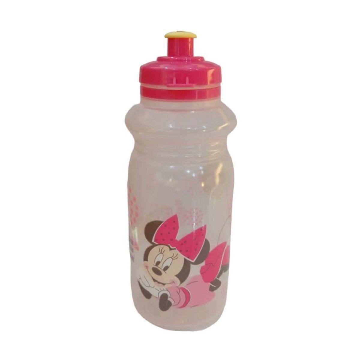 MINNIE MOUSE - BOTELLA BASICA CON TAPA - TITANIO-0