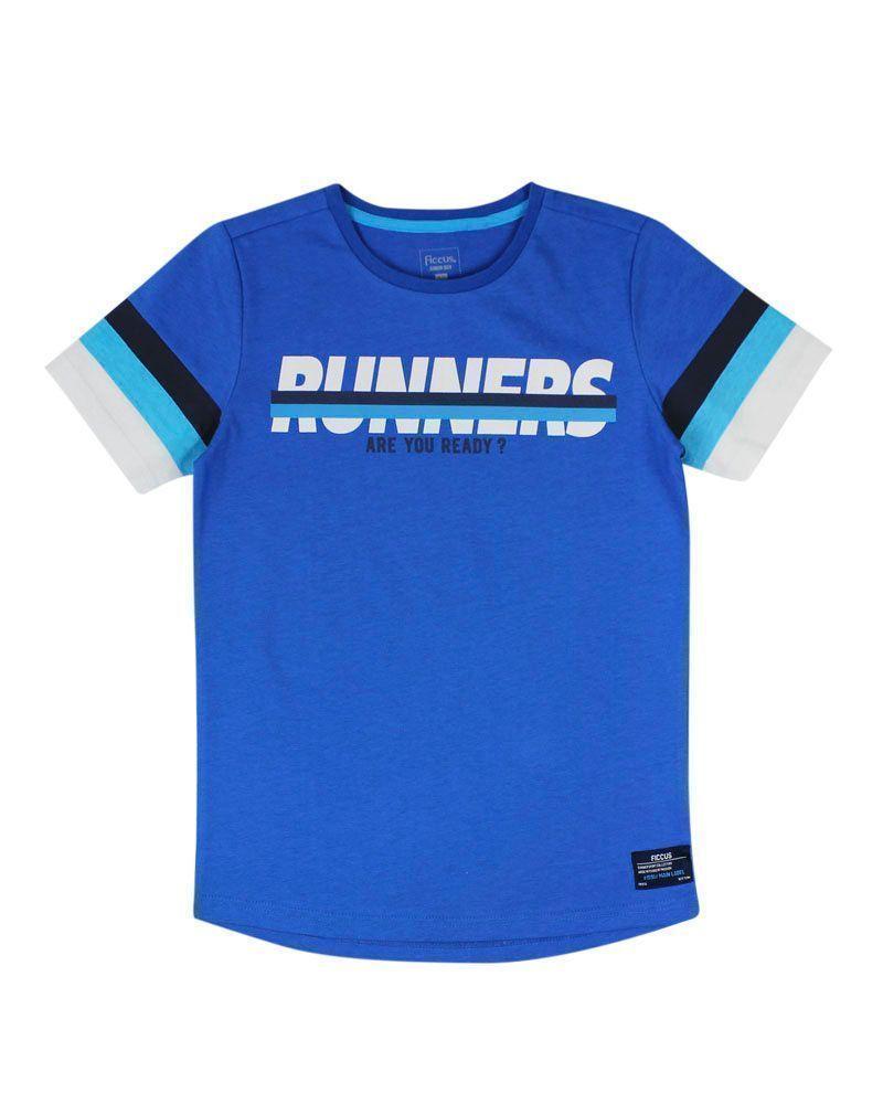 Polera Jr Niño M/Tricolor Be Yourself Ficcus-0