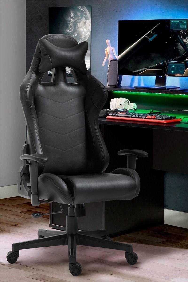 Silla Gamer Lighting GTI Respaldo Masajeador 150°-1