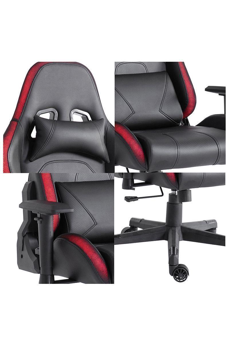 Silla Gamer Lights Game PVC Base Nylon Negro-5