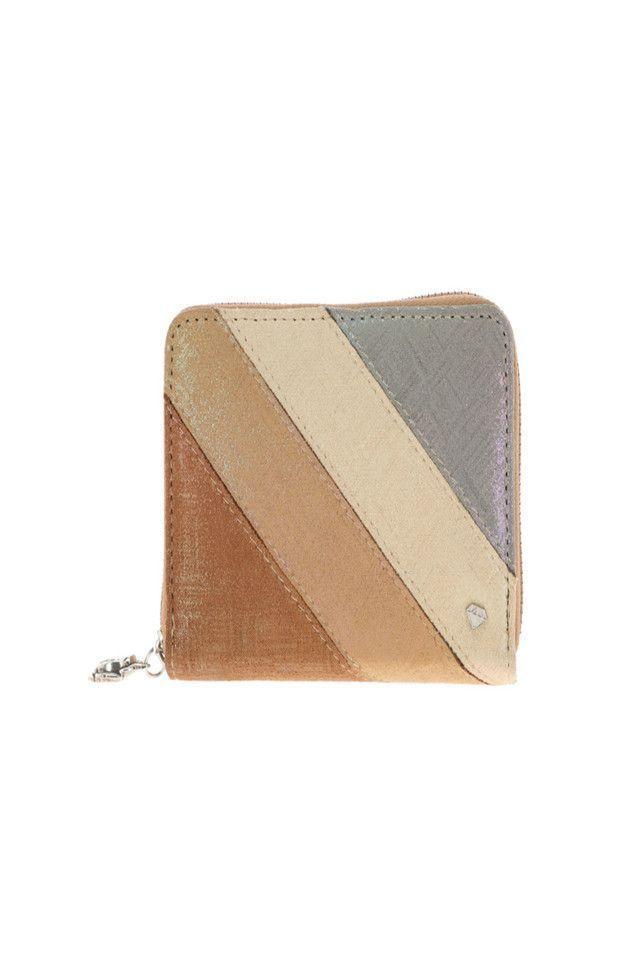 Billetera Diagonales Marrón i-D-0